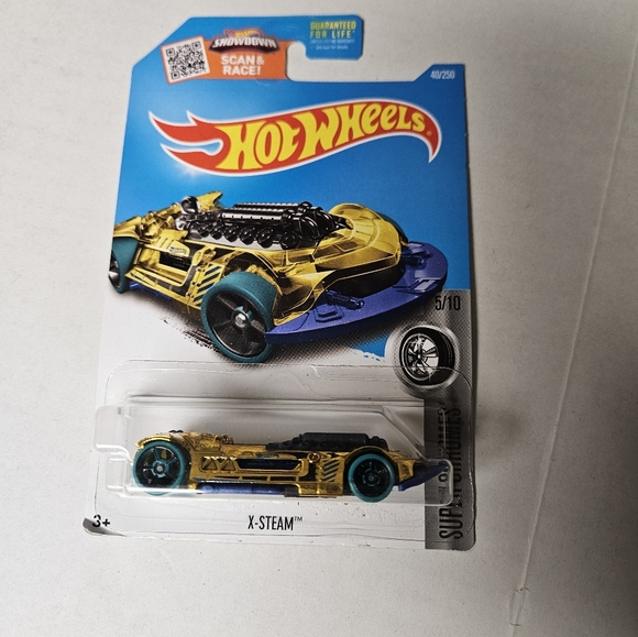 Hot Wheels X-STEAM Gold Toy‎ Car - Picture 1 of 4